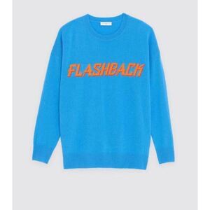 Sandro Flashback Wool Graphic Print Sweater